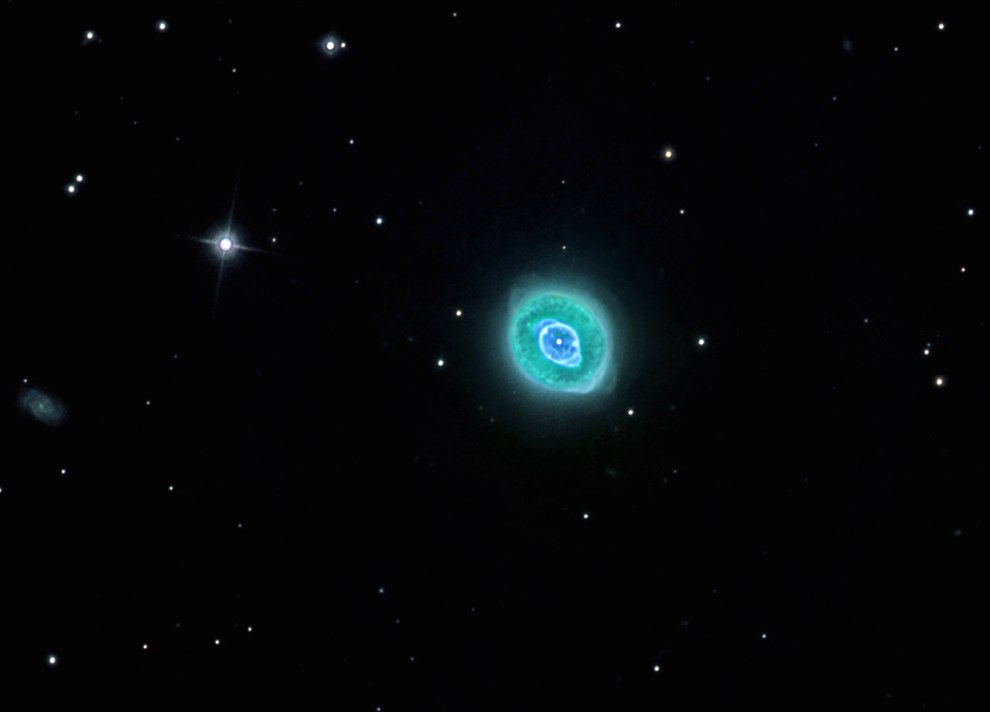 Планетарная туманность NGC 3242, также известная как Призрак Юпитера Планетарная туманность NGC 3242, также известная как Призрак Юпитера