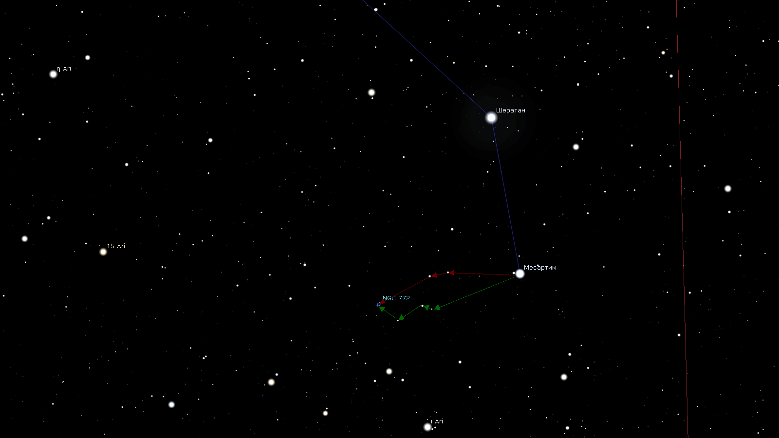 Атлас NGC 772