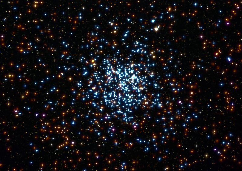 Открытое звездное скопление NGC 7789