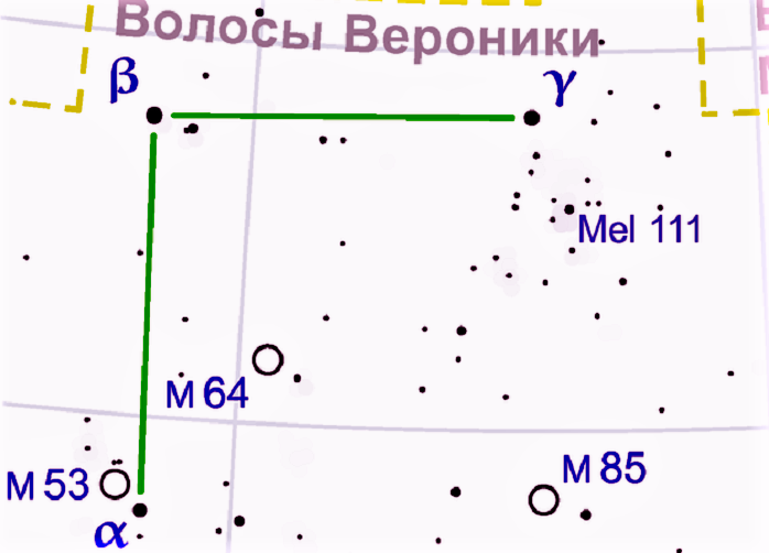 Волосы звезд Вероники