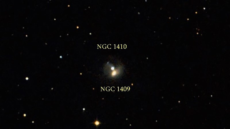 NGC 1409 и NGC 1410