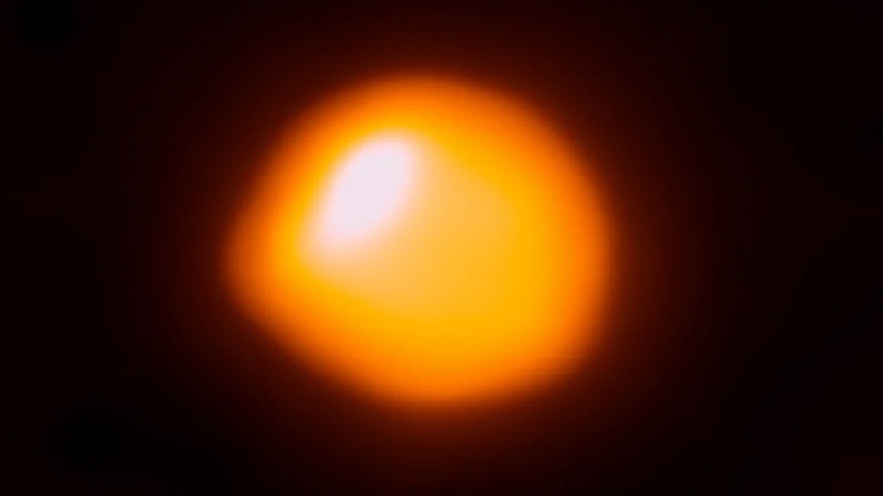 Фотография Бетельгейзе с телескопа ALMA